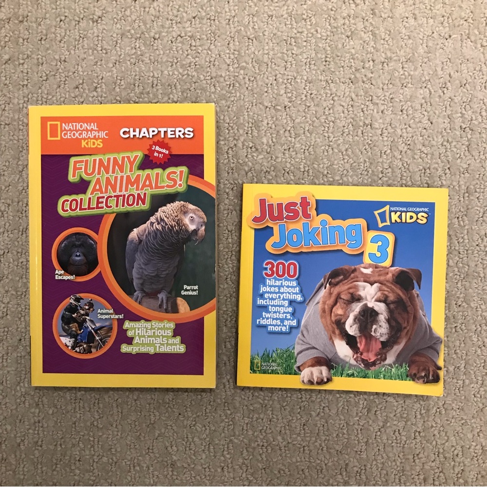 National Geographic Kids Books set of 2